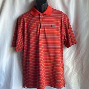 Under Armour Heat Gear Loose Fit  Polo Shirt Size Large